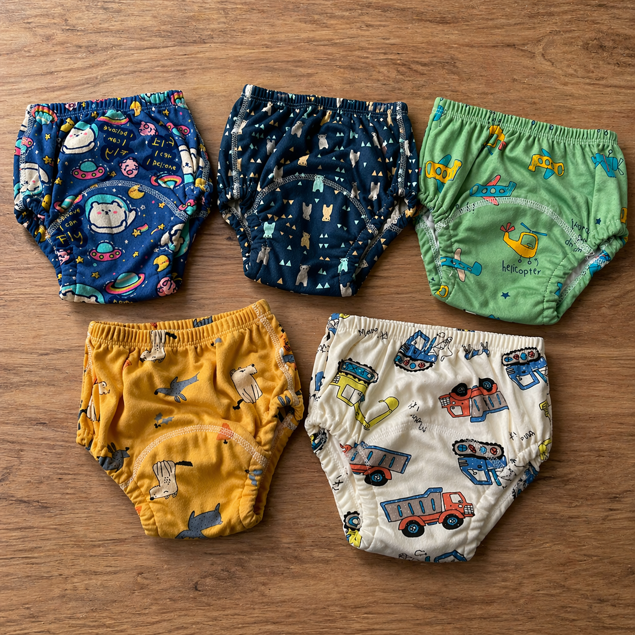 5 Pack - Potty Training Underwear